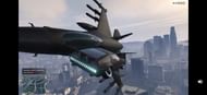 A mid-air collision (Image via r/gtaonline, Reddit)